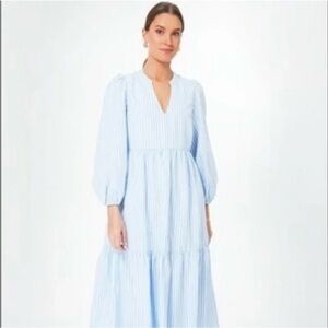 Pomander Place Tuckernuck Alora Blue Stripe Maxi